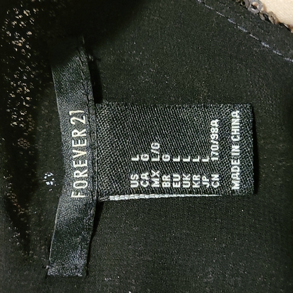 Forever 21 sequined racerback top - Large - Picture 7 of 8